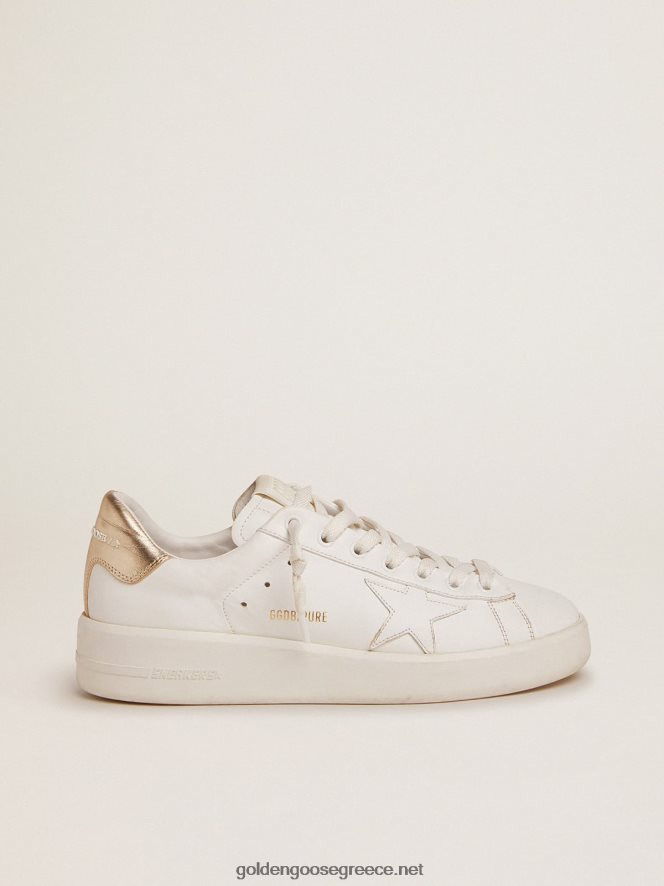 γυναίκες sneakers purestar με χρυσαφί καρτέλα τακούνιGolden Goose 264N2R59
