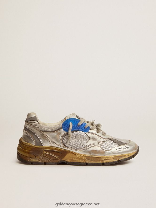 γυναίκες ασημένια πάνινα παπούτσια dad-starGolden Goose 264N2R124