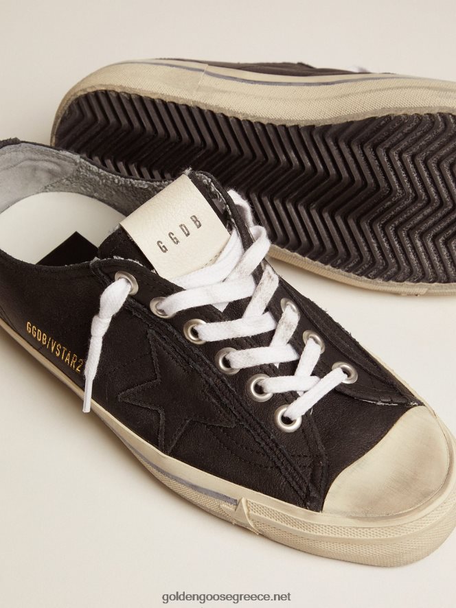 γυναίκες sneakers v-star από vintage δέρμαGolden Goose 264N2R132
