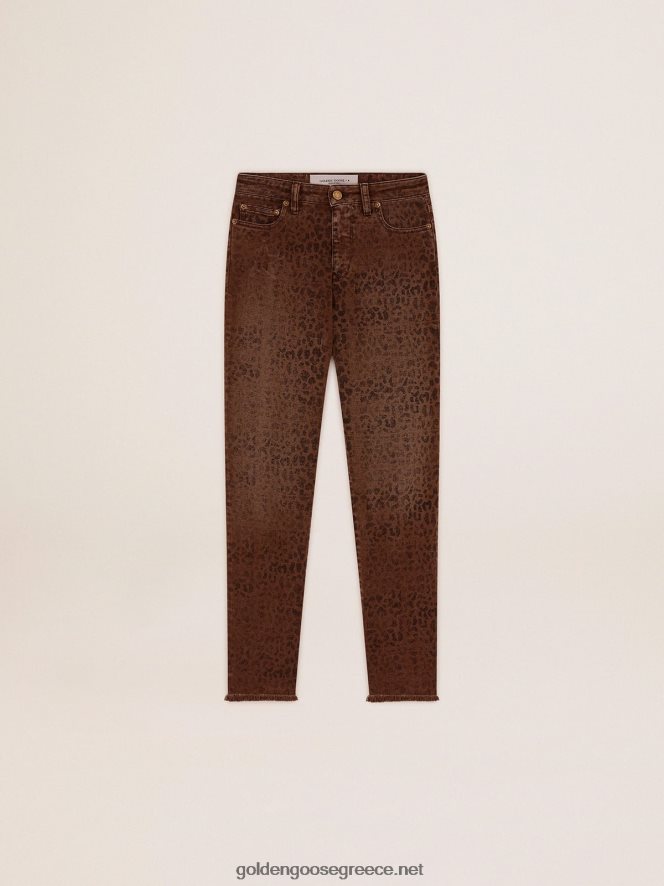 γυναίκες συλλογή skinny τζιν με animal printGolden Goose 264N2R933