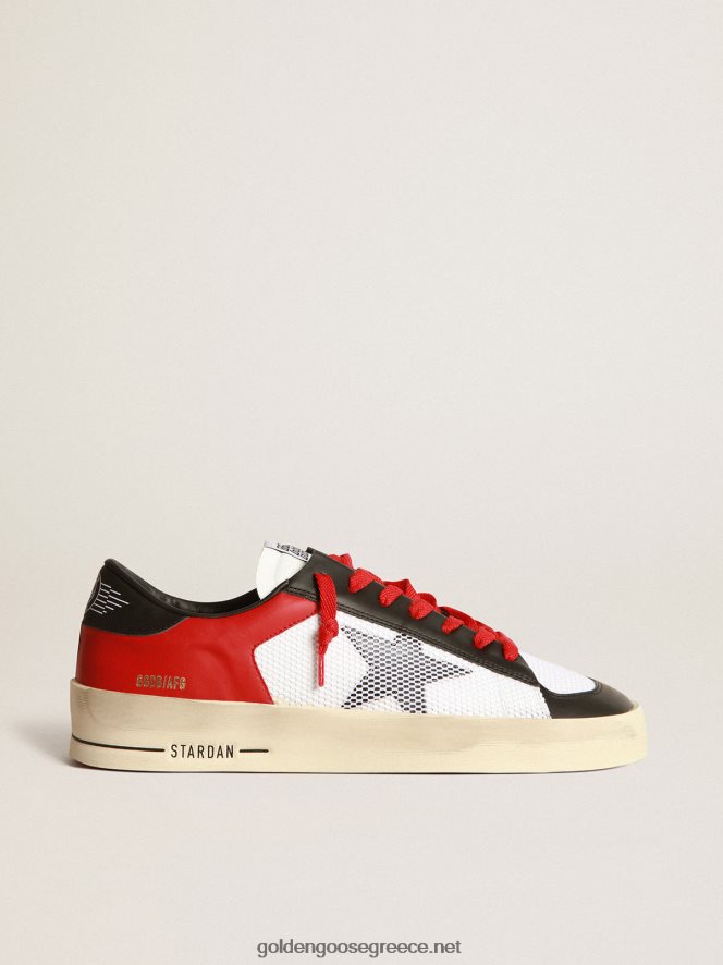 άνδρες sneakers stardan από δέρμα με διχτυωτό ένθετοGolden Goose 264N2R563