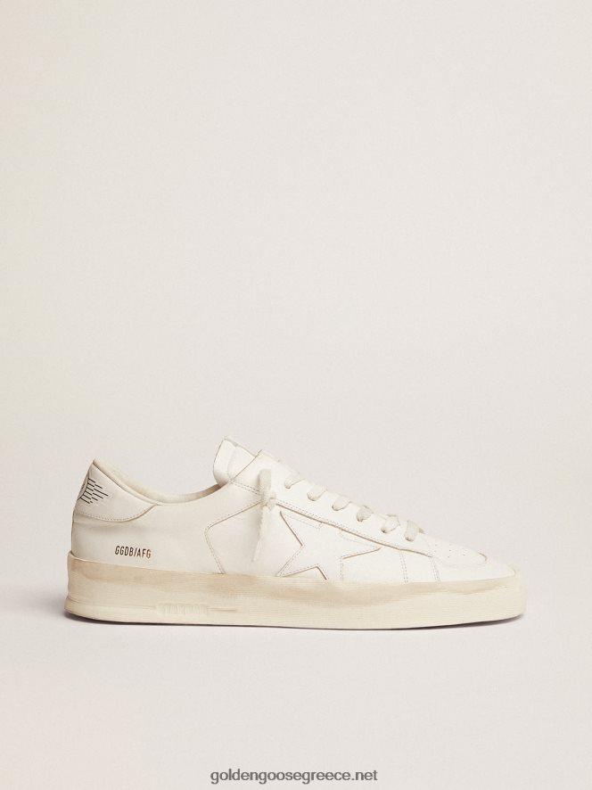 άνδρες sneakers stardan σε ολόλευκο δέρμαGolden Goose 264N2R646