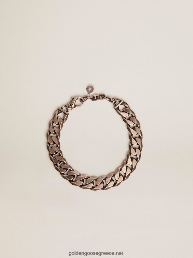 άνδρες Διαχρονικό jewelmates κολεξιόν αλυσίδα βραχιόλι σε αντίκα ασημί χρώμαGolden Goose 264N2R838